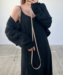 Linen shirt twin ワンピース