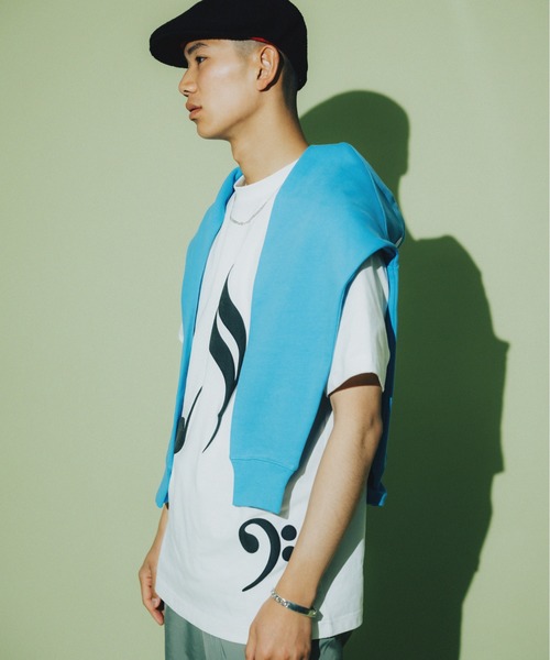 FTW（エフティダブリュー）の「MUSICAL SIGN S/S TEE（Tシャツ/カットソー・メンズ・ホワイト/ベージュ/ブラック・MEDIUM/LARGE）」の14枚目の写真