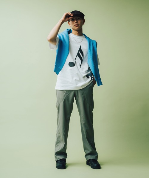 FTW（エフティダブリュー）の「MUSICAL SIGN S/S TEE（Tシャツ/カットソー・メンズ・ホワイト/ベージュ/ブラック・MEDIUM/LARGE）」の9枚目の写真