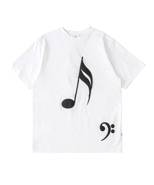 FTW（エフティダブリュー）の「MUSICAL SIGN S/S TEE（Tシャツ/カットソー・メンズ・ホワイト/ベージュ/ブラック・MEDIUM/LARGE）」の19枚目の写真