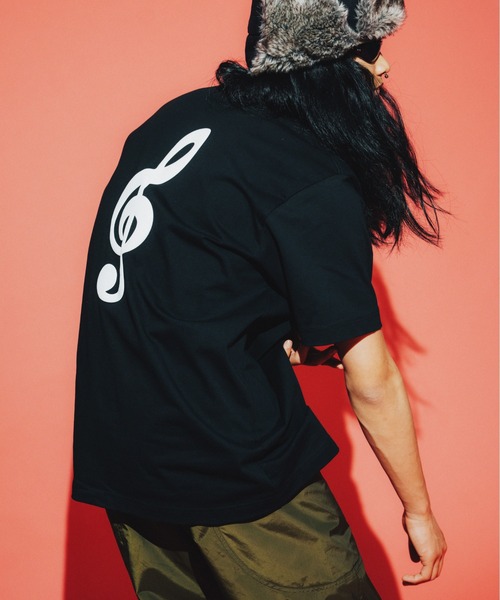 FTW（エフティダブリュー）の「MUSICAL SIGN S/S TEE（Tシャツ/カットソー・メンズ・ホワイト/ベージュ/ブラック・MEDIUM/LARGE）」の8枚目の写真