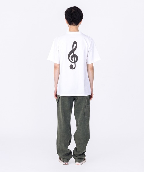 FTW（エフティダブリュー）の「MUSICAL SIGN S/S TEE（Tシャツ/カットソー・メンズ・ホワイト/ベージュ/ブラック・MEDIUM/LARGE）」の6枚目の写真