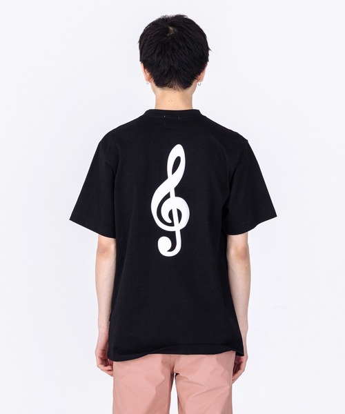 FTW（エフティダブリュー）の「MUSICAL SIGN S/S TEE（Tシャツ/カットソー・メンズ・ホワイト/ベージュ/ブラック・MEDIUM/LARGE）」の4枚目の写真