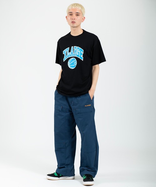 XLARGE（エクストララージ）の「COLLEGE LOGO S/S TEE（Tシャツ/カットソー・メンズ・ホワイト/パープル/ブラック・S/M/L/XL）」の14枚目の写真