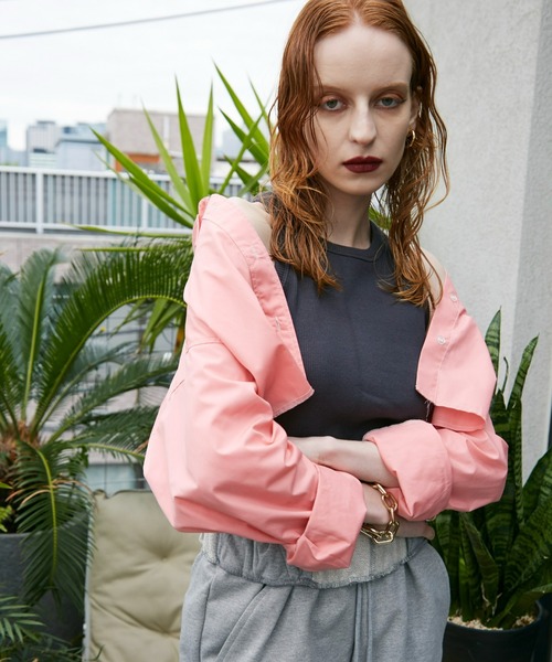 WONEM(ウォンエム)の「embroideryロゴアメスリトップス(タンクトップ・レディース・ホワイト/ブラック/グレー・1/2)」の15枚目の写真