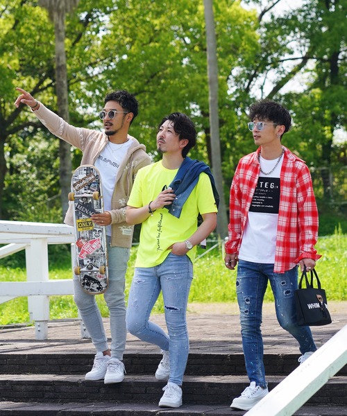 レア 2回着の美品 RTEG ノバチェック ウエスタンシャツ アダムスジャグラー RTEG/チェックティー（Tシャツ/カットソー）｜adamsJUGGLER