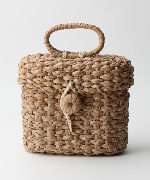 BEAUTY&YOUTH UNITED ARROWS（ビューティーアンドユースユナイテッドアローズ）の「＜BAGMATI＞ボックス バスケット/かごバッグ（かごバッグ・レディース・ナチュラル・FREE）」の5枚目の写真