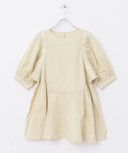 audrey and john wad（オードリーアンドジョンワッド）の「Audrey and John Wad　コットンボイル袖ボリュームブラウス（シャツ/ブラウス・レディース・ブラック/アイボリー・FREE）」の10枚目の写真