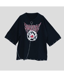 REFLEM / 椎名ひかりコラボ BIG Tシャツ F ブラック O-25-01-29-026-PU-TS-YM-ZY REFLEM / 椎名ひかりコラボ BIG Tシャツ F ブラック O-25-01-29