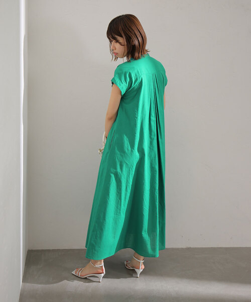 La Totalite リネン混シャツワンピース La TOTALITE（ラトータリテ）の「リネン混シャツワンピース