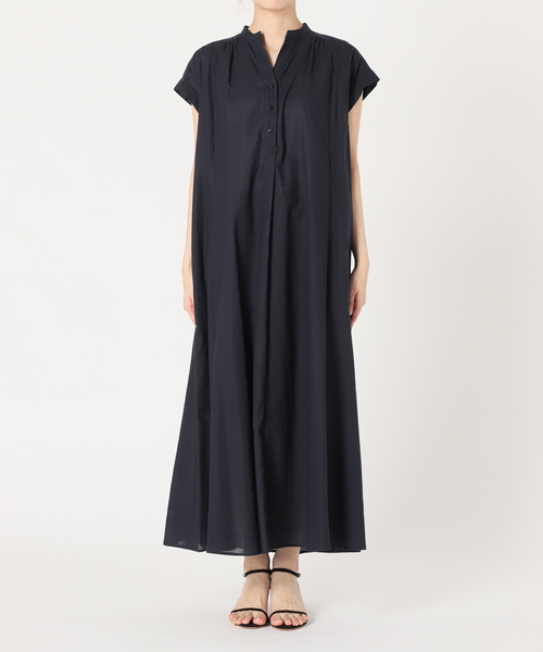 La Totalite リネン混シャツワンピース La TOTALITE（ラトータリテ）の「リネン混シャツワンピース