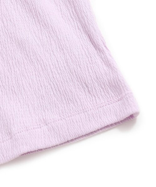 BREEZE（ブリーズ）の「前後2WAYえりふりふりトップス（シャツ/ブラウス・キッズ・ブラック/ラベンダー/エメラルド・100/130/120/140/110/80/90）」の9枚目の写真