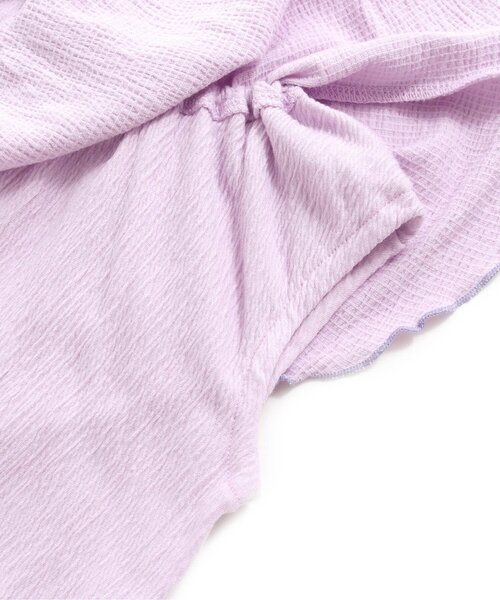 BREEZE（ブリーズ）の「前後2WAYえりふりふりトップス（シャツ/ブラウス・キッズ・ブラック/ラベンダー/エメラルド・100/130/120/140/110/80/90）」の21枚目の写真