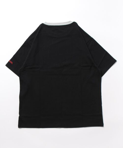 B.I.D.(ビーアイディー)の「《KANGOL》刺繍ビッグサイズ リンガークルーネックTシャツ(Tシャツ/カットソー・レディース・ブラック/ホワイト/マルチ/グリーン/グレー・LARGE/X-LARGE/MEDIUM)」の21枚目の写真