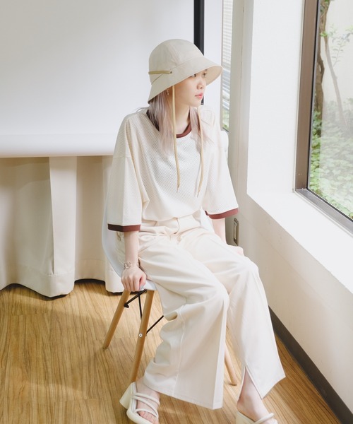 WHIMSIC(ウィムジック)の「【UNISEX】メトロハット(ハット・メンズ・アイボリー/ブラック・FREE)」の13枚目の写真