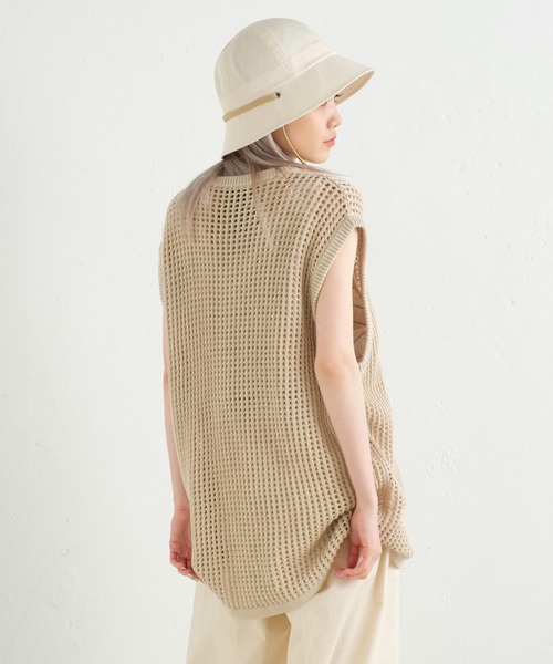 WHIMSIC(ウィムジック)の「【UNISEX】メトロハット(ハット・メンズ・アイボリー/ブラック・FREE)」の10枚目の写真