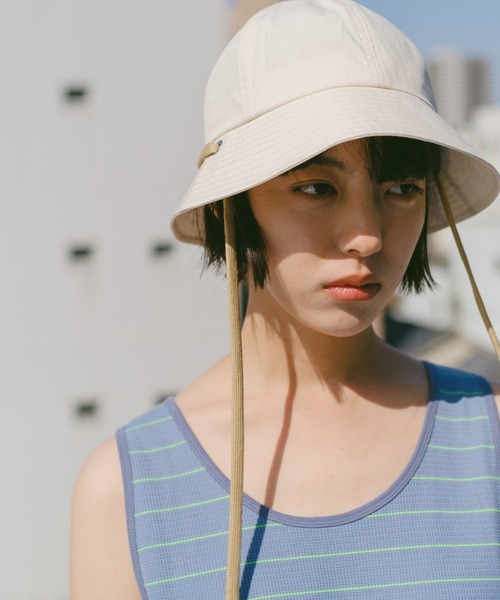 WHIMSIC(ウィムジック)の「【UNISEX】メトロハット(ハット・メンズ・アイボリー/ブラック・FREE)」の7枚目の写真