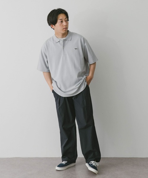 PENNEYS（ぺニーズ）の「『別注』PENNEYS×DOORS　THE FOX 鹿の子ポロ（ポロシャツ・メンズ・ネイビー/ブルー/グレー/キャメル・MEDIUM/LARGE/X-LARGE）」の12枚目の写真