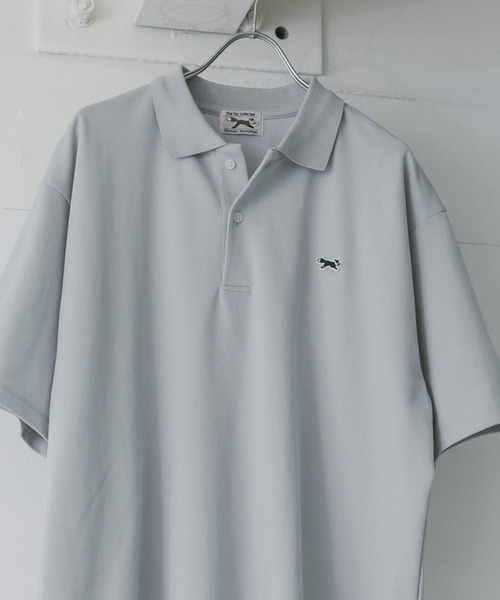 PENNEYS（ぺニーズ）の「『別注』PENNEYS×DOORS　THE FOX 鹿の子ポロ（ポロシャツ・メンズ・ネイビー/ブルー/グレー/キャメル・MEDIUM/LARGE/X-LARGE）」の5枚目の写真