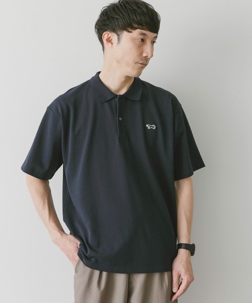 PENNEYS（ぺニーズ）の「『別注』PENNEYS×DOORS　THE FOX 鹿の子ポロ（ポロシャツ・メンズ・ネイビー/ブルー/グレー/キャメル・MEDIUM/LARGE/X-LARGE）」の14枚目の写真