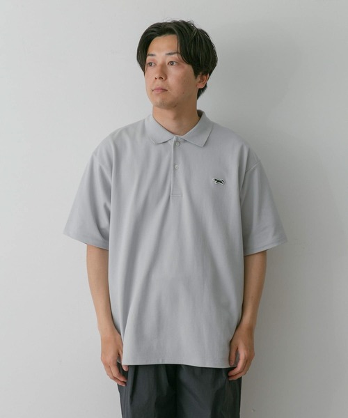 PENNEYS（ぺニーズ）の「『別注』PENNEYS×DOORS　THE FOX 鹿の子ポロ（ポロシャツ・メンズ・ネイビー/ブルー/グレー/キャメル・MEDIUM/LARGE/X-LARGE）」の15枚目の写真