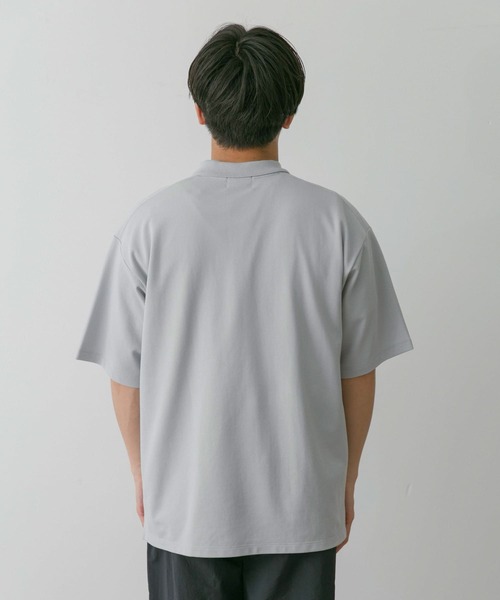 PENNEYS（ぺニーズ）の「『別注』PENNEYS×DOORS　THE FOX 鹿の子ポロ（ポロシャツ・メンズ・ネイビー/ブルー/グレー/キャメル・MEDIUM/LARGE/X-LARGE）」の8枚目の写真