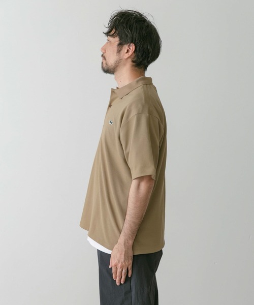 PENNEYS（ぺニーズ）の「『別注』PENNEYS×DOORS　THE FOX 鹿の子ポロ（ポロシャツ・メンズ・ネイビー/ブルー/グレー/キャメル・MEDIUM/LARGE/X-LARGE）」の9枚目の写真