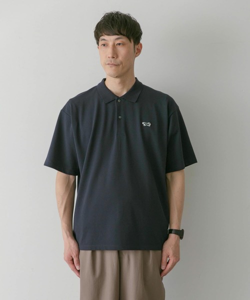 PENNEYS（ぺニーズ）の「『別注』PENNEYS×DOORS　THE FOX 鹿の子ポロ（ポロシャツ・メンズ・ネイビー/ブルー/グレー/キャメル・MEDIUM/LARGE/X-LARGE）」の17枚目の写真