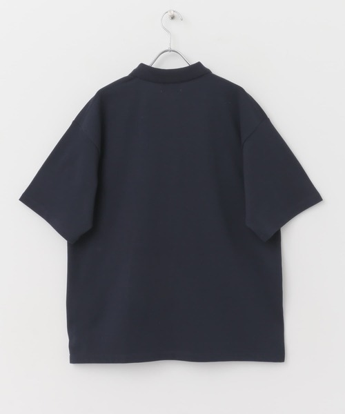 PENNEYS（ぺニーズ）の「『別注』PENNEYS×DOORS　THE FOX 鹿の子ポロ（ポロシャツ・メンズ・ネイビー/ブルー/グレー/キャメル・MEDIUM/LARGE/X-LARGE）」の18枚目の写真