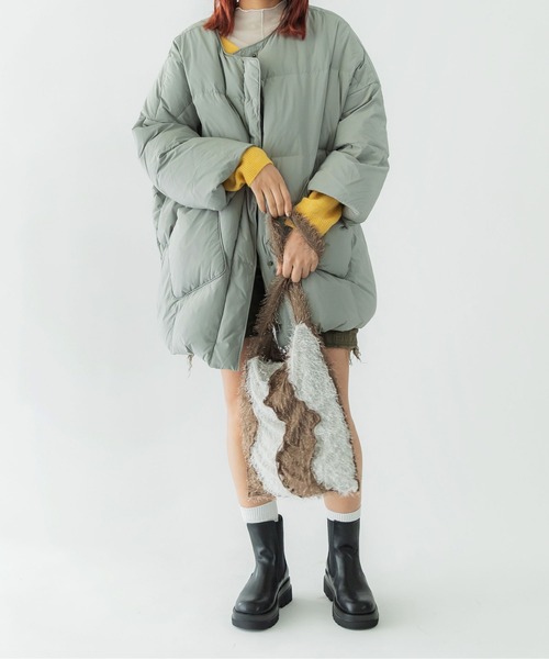 CONTROL FREAK(コントロールフリーク)の「CONTROL FREAK(コントロールフリーク)フェザーウェーブパッチトート(トートバッグ・レディース・ボルドー/ブルー/ベージュ・FREE)」の19枚目の写真