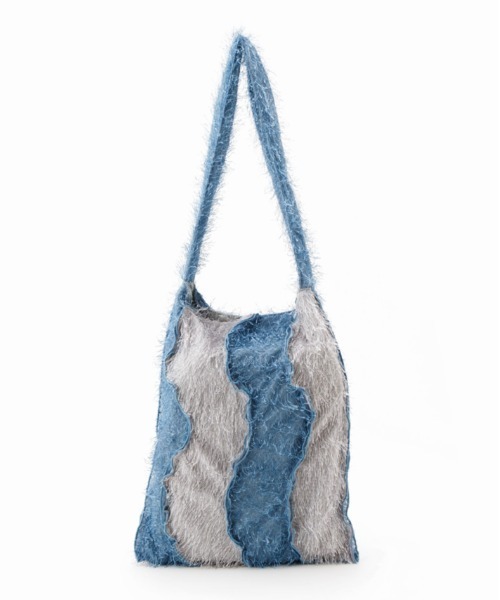 CONTROL FREAK(コントロールフリーク)の「CONTROL FREAK(コントロールフリーク)フェザーウェーブパッチトート(トートバッグ・レディース・ボルドー/ブルー/ベージュ・FREE)」の20枚目の写真