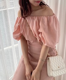 one after another NICE CLAUP | 2wayバルーンスリーブブラウス(シャツ/ブラウス)