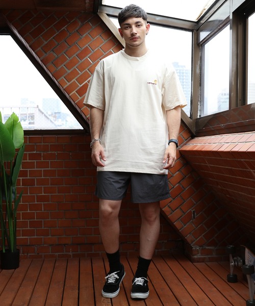 Carhartt（カーハート）の「Carhartt ロゴ刺繍Tシャツ（Tシャツ/カットソー・メンズ・ブラック/グレー/キナリ・X-LARGE/LARGE/MEDIUM）」の6枚目の写真