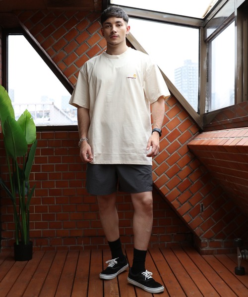 Carhartt（カーハート）の「Carhartt ロゴ刺繍Tシャツ（Tシャツ/カットソー・メンズ・ブラック/グレー/キナリ・X-LARGE/LARGE/MEDIUM）」の13枚目の写真