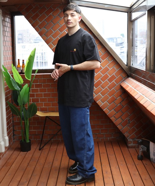 Carhartt（カーハート）の「Carhartt ロゴ刺繍Tシャツ（Tシャツ/カットソー・メンズ・ブラック/グレー/キナリ・X-LARGE/LARGE/MEDIUM）」の19枚目の写真