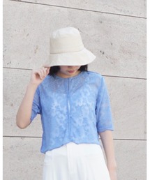 【chouchour/シュシュール】パイルジャガード2Wayカーディガン