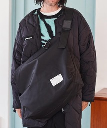 ADAM PATEK | ADAMPATEK/water repellent nylon shoulder big bag/撥水ナイロンショルダービッグバッグ(ショルダーバッグ)