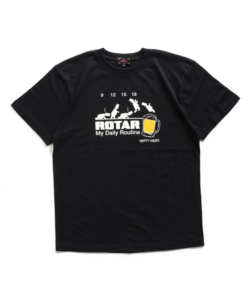 ROTAR(ローター)の「My Daily Routine Tee(Tシャツ/カットソー・メンズ・ホワイト/ブラック/ピンク系その他・SMALL/MEDIUM/LARGE/X-LARGE)」の1枚目の写真