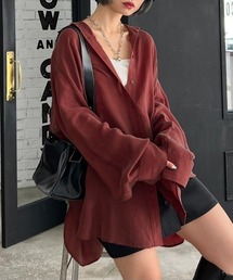 PAGEBOY | シルキーレーヨンルーズシャツ(シャツ/ブラウス)