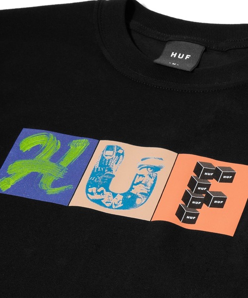 HUF（ハフ）の「THREEMIX TEE / HUF Tシャツ（Tシャツ