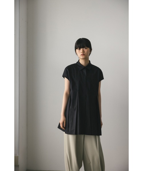 STYLEMIXER（スタイルミキサー）の「タックフレアノースリーブシャツ  