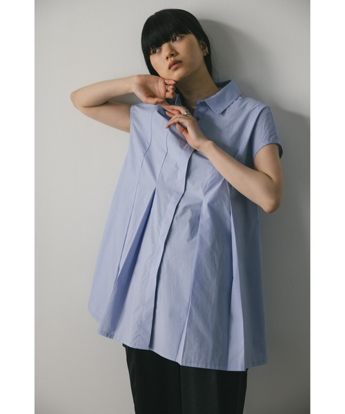 STYLEMIXER（スタイルミキサー）の「タックフレアノースリーブシャツ