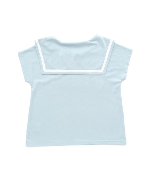 JENNI love（ジェニィラブ）の「接触冷感えり付きTシャツ（Tシャツ/カットソー・キッズ・ブラック/サックスブルー/ブラウン・130cm/140cm/160cm/150cm）」の17枚目の写真