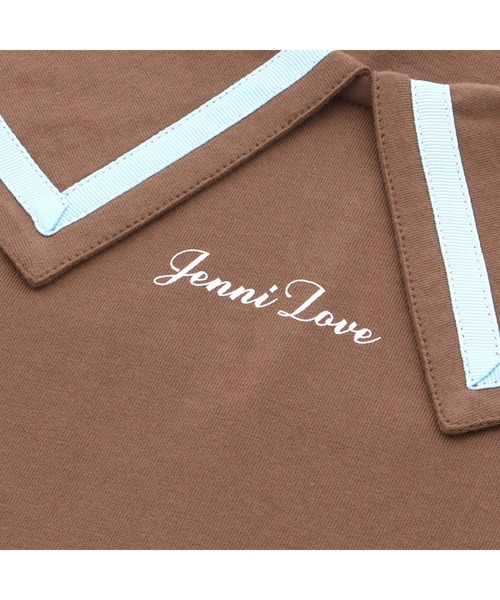 JENNI love（ジェニィラブ）の「接触冷感えり付きTシャツ（Tシャツ/カットソー・キッズ・ブラック/サックスブルー/ブラウン・130cm/140cm/160cm/150cm）」の20枚目の写真