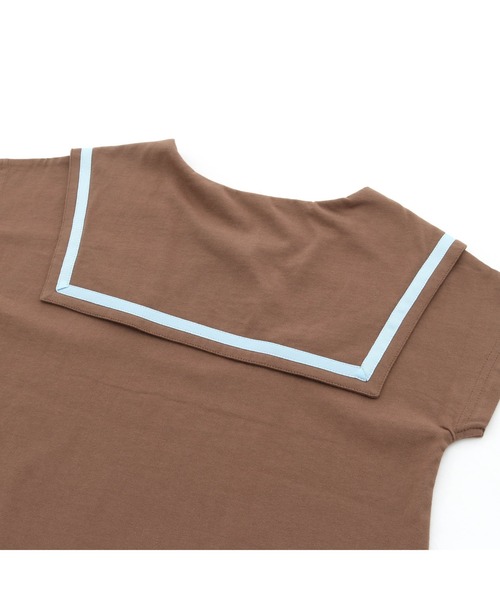 JENNI love（ジェニィラブ）の「接触冷感えり付きTシャツ（Tシャツ/カットソー・キッズ・ブラック/サックスブルー/ブラウン・130cm/140cm/160cm/150cm）」の21枚目の写真