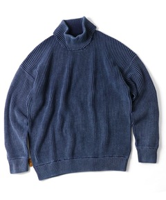 スノーウオッシュニットタートルネック