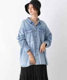 LEPSIM | ムラブリーチデニムBIGシャツ　908984(シャツ/ブラウス)