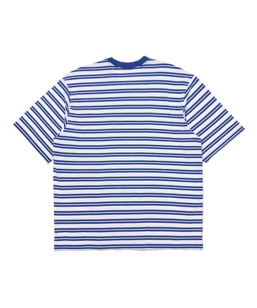 Levi's（リーバイス）の「Levi's/リーバイス WORKWEAR Tシャツ ブルー STRIPE LIMOGES（Tシャツ/カットソー・メンズ・ブルー・M/L/S/XL）」の8枚目の写真