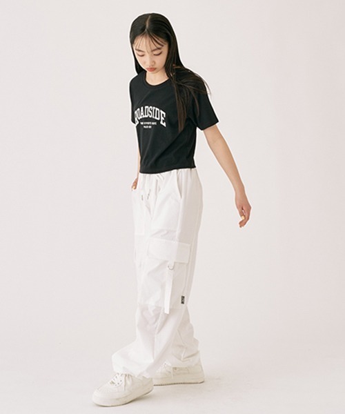 LOVETOXIC（ラブトキシック）の「【LTXC】ドローコードカーゴパンツ（その他パンツ・キッズ・カーキ/ラベンダー/オフホワイト/ブラック・LL/S/M/L）」の10枚目の写真