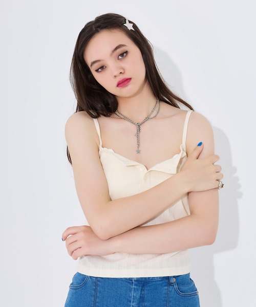 TINA：JOJUN（ティーナジョジュン）の「スター ドッキングネックレス TINA：JOJUN（ネックレス・レディース・シルバー・F）」の7枚目の写真